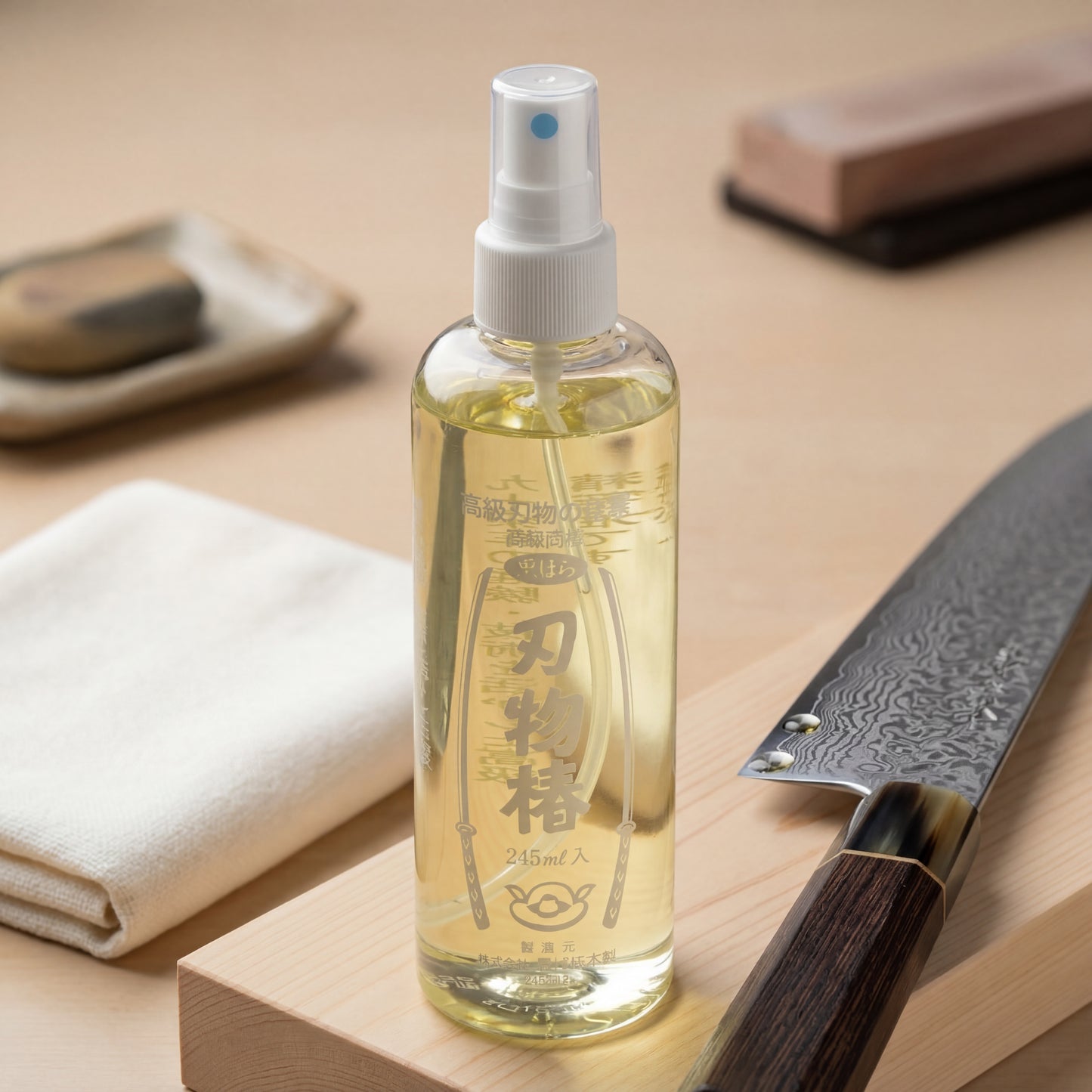 Tsubaki-abura - Olejek Kameliowy do noży 245ml