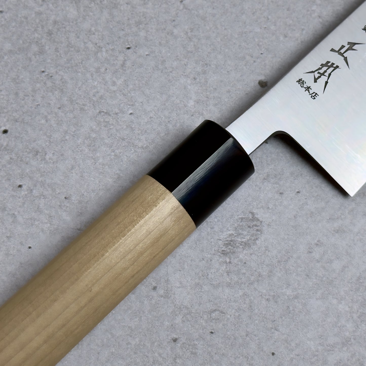 Masamoto KS Gyuto 240mm - Shirogami#2, Migaki (Satynowy Połysk)