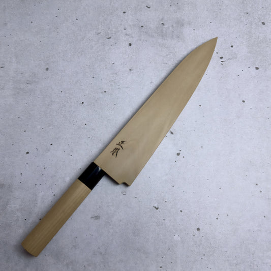 Masamoto KS Gyuto 240mm - Shirogami#2, Migaki (Satynowy Połysk)