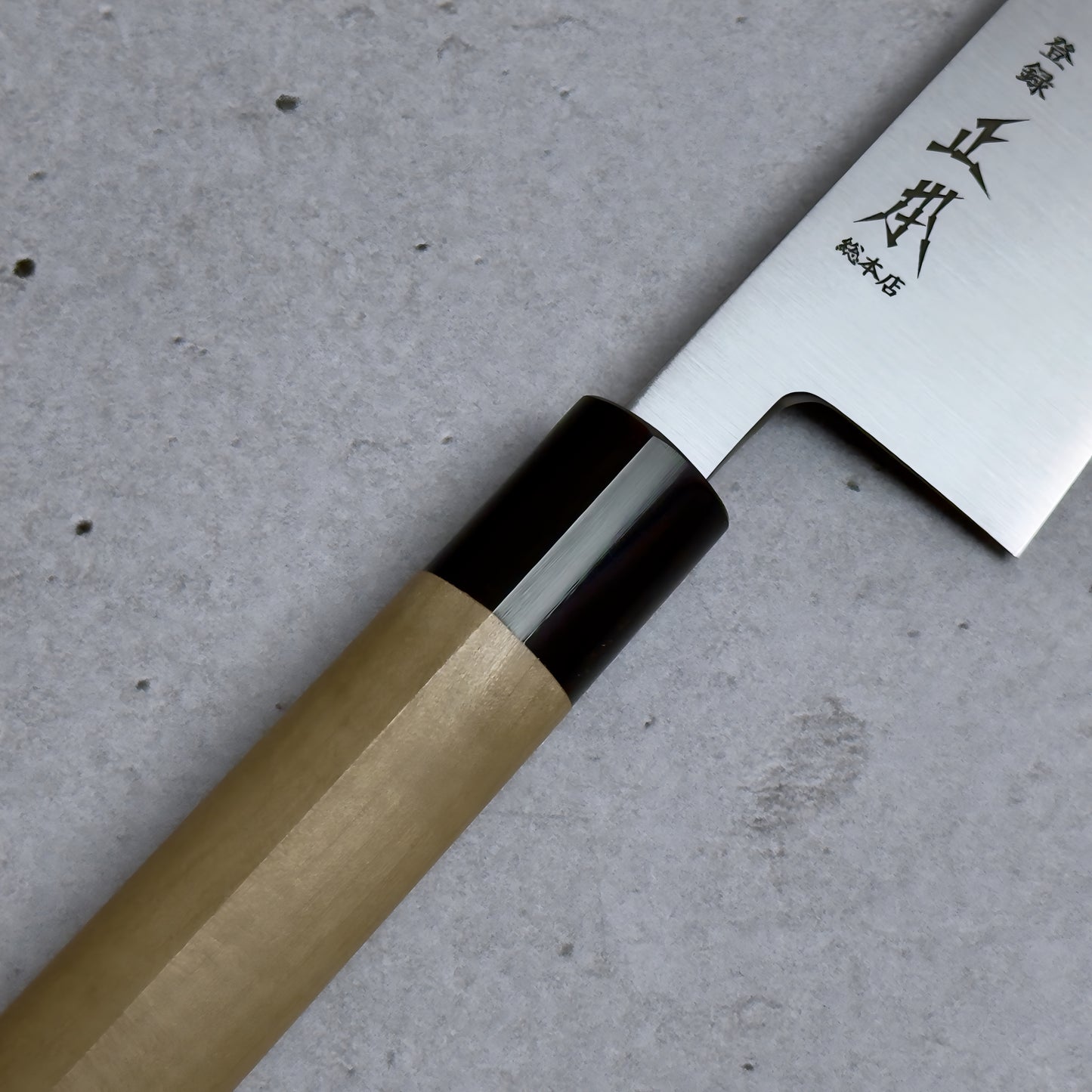 Masamoto KS Gyuto 210mm - Shirogami#2, Migaki (Satynowy Połysk)
