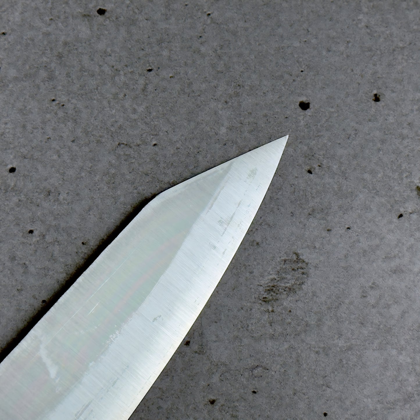 Masamoto KS Kiritsuke 240mm - Shirogami#2, Migaki (Satynowy Połysk)