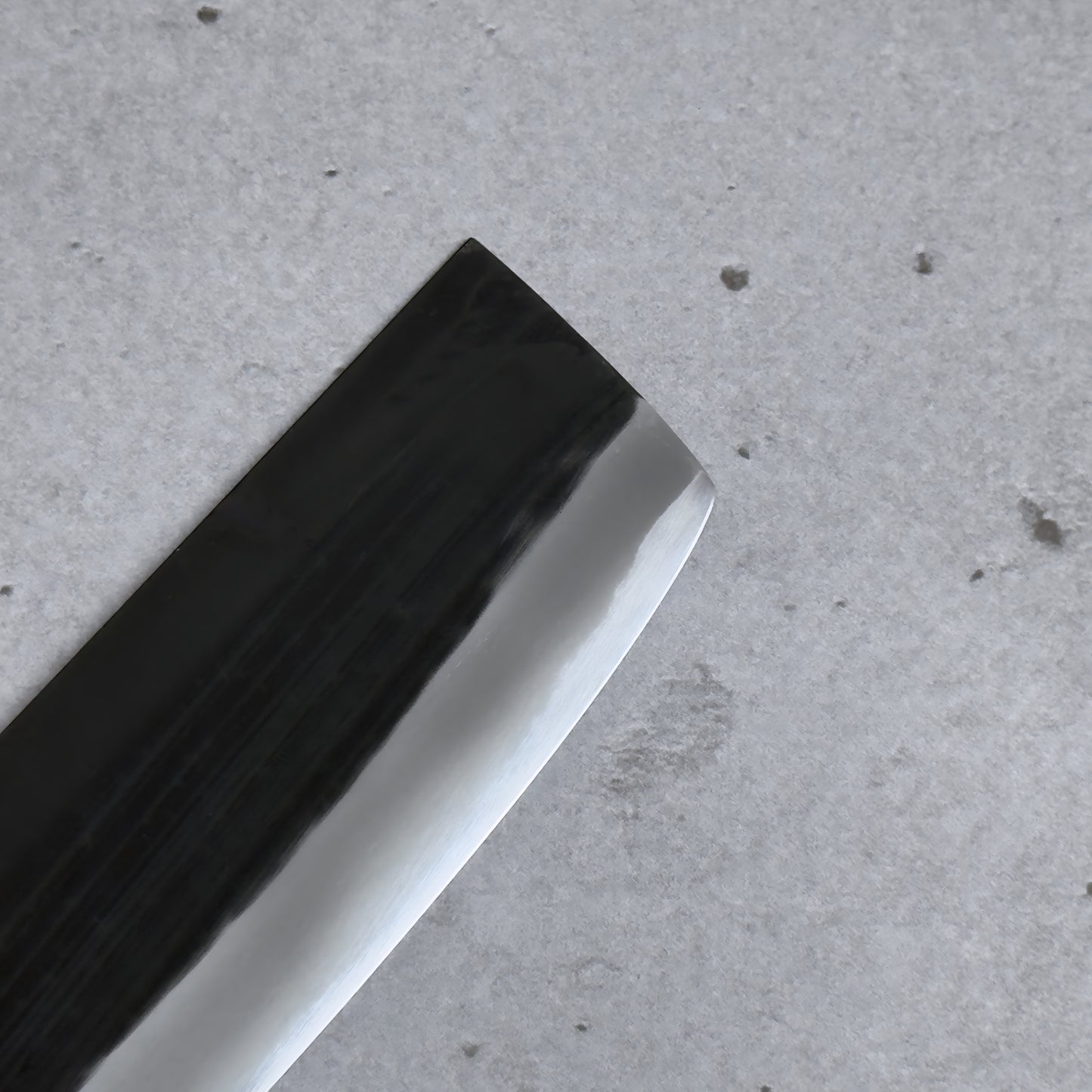 Masamoto KA Nakiri 165mm - Aogami#2, Kurouchi (Wykończenie Kowalskie)